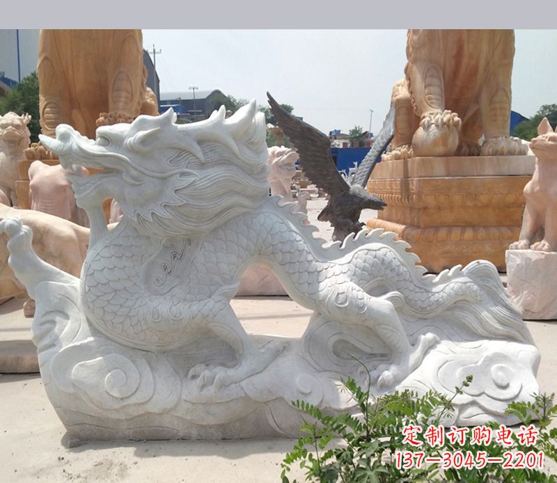周口古代风格的动物石雕