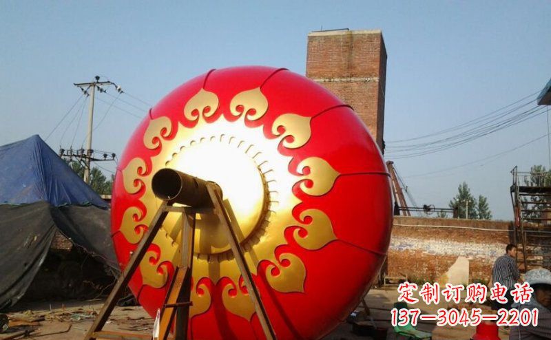 周口中领雕塑推出精美灯笼雕塑