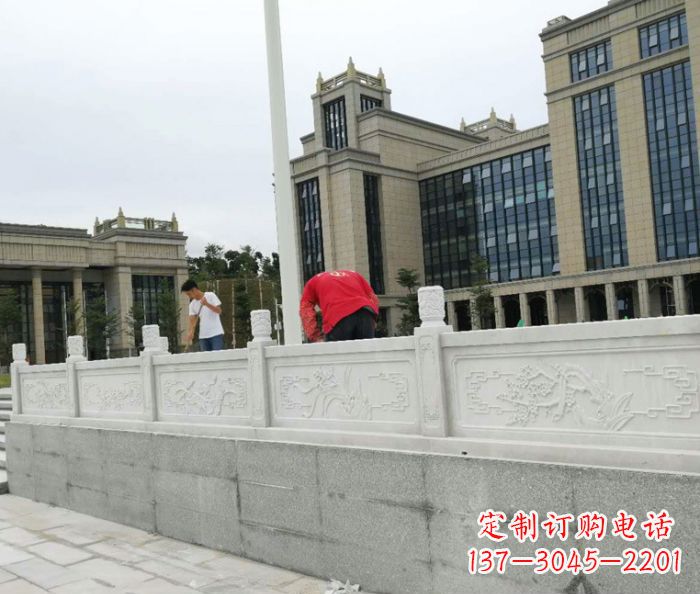 周口精美大理石栏板雕塑