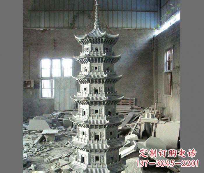 周口多层宝塔石雕，让您的景观更加出彩