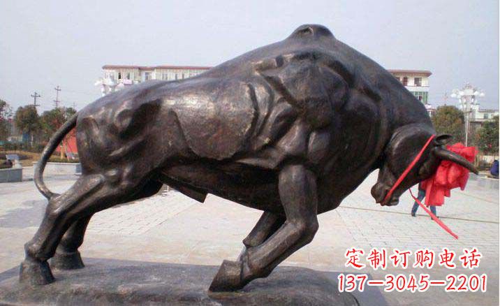 周口拓荒牛铜雕塑,让您的空间与众不同