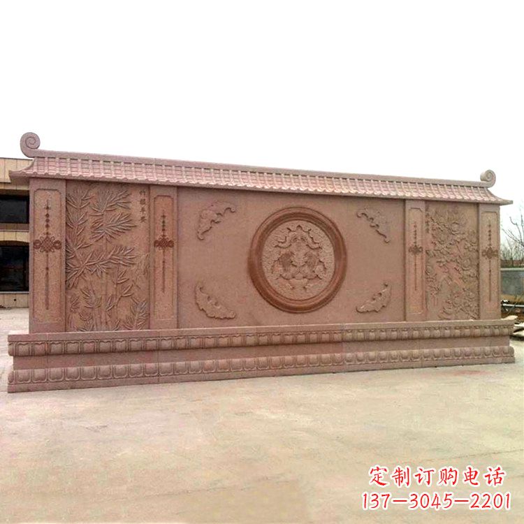周口定制影壁石雕,让你的空间拥有精美雕塑