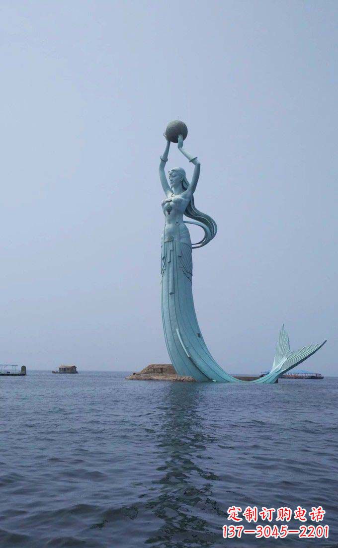 周口海洋美人鱼不锈钢雕塑