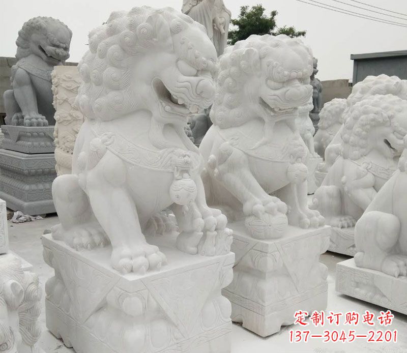 周口流传千古的狮子雕塑