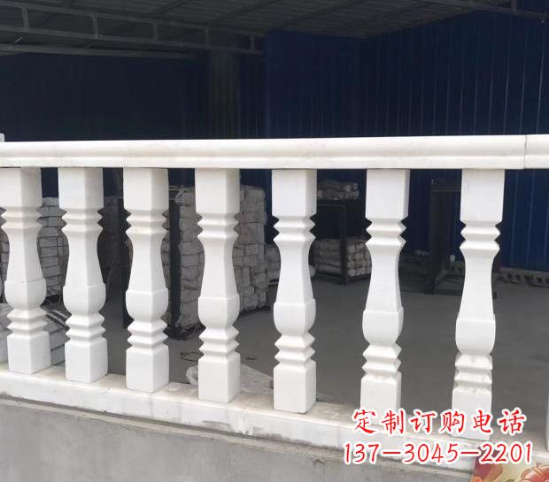 周口汉白玉欧式栏杆雕塑,精美绝伦