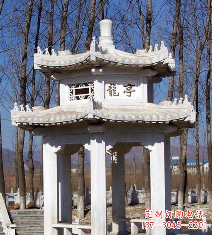 周口合肥双层石雕凉亭