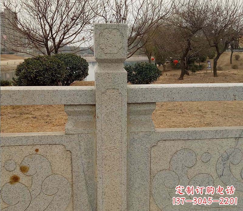 周口定制户外大理石栏板雕塑