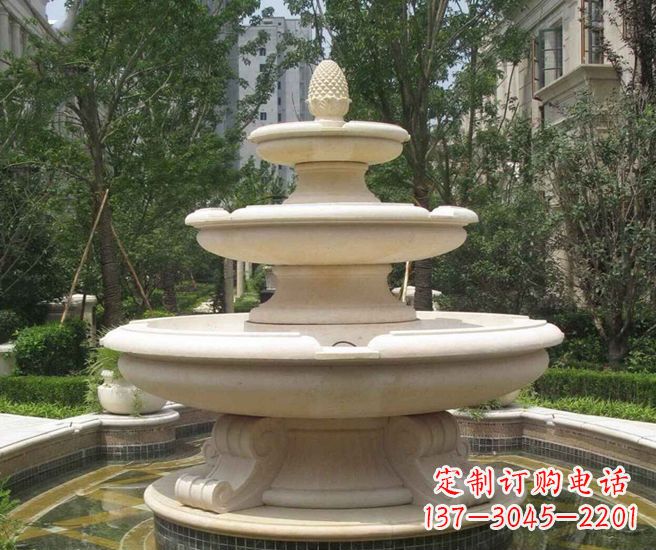 周口丰富精美的喷泉石雕