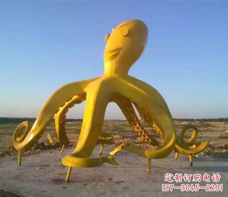 周口户外章鱼雕塑