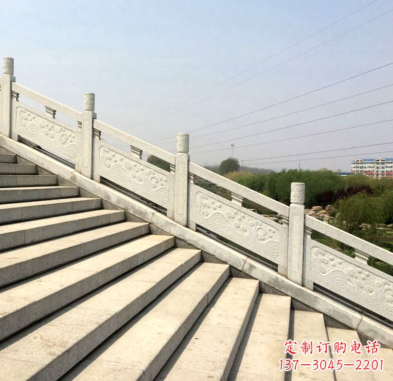 周口欣赏自然之美,定制花岗岩石栏杆雕塑
