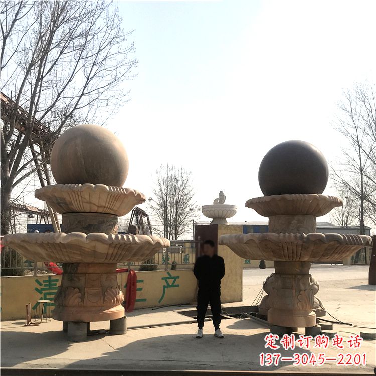 周口花园石头喷泉雕塑,为家园带来新的活力