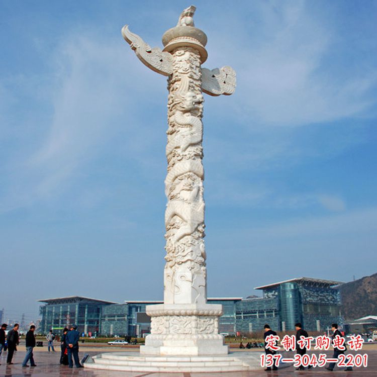 周口华表雕塑,塑造城市精致景观