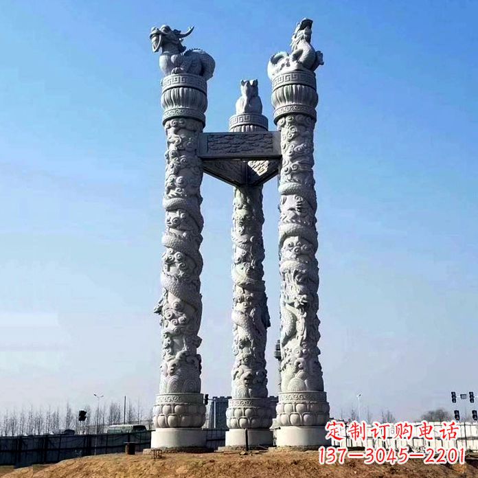 周口华表石雕