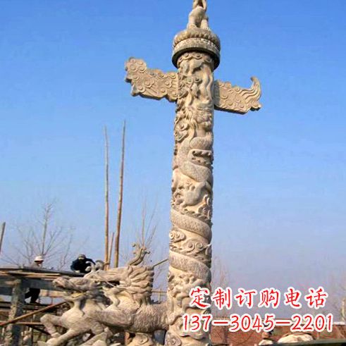 周口华表柱子雕塑