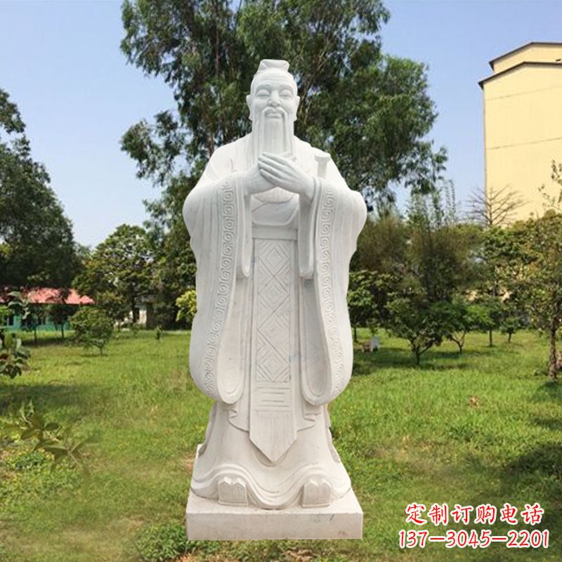 周口精雕细作，欣赏华师孔子雕塑