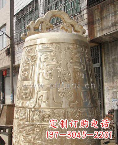 周口黄铜警钟雕塑