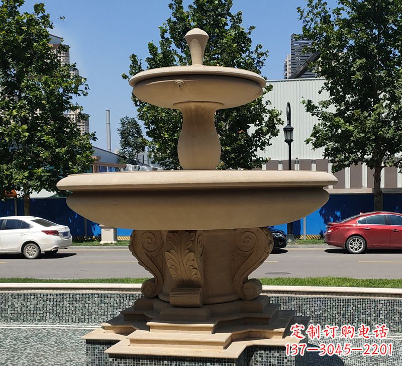 周口恵安石雕风水球-祈福家庭幸福