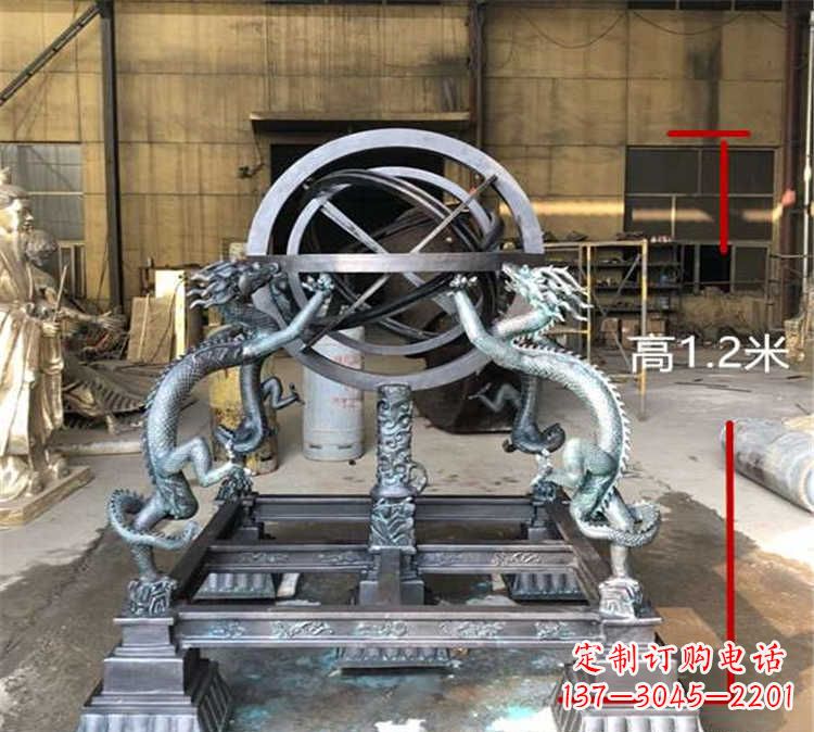 周口浑天仪古代仪器校园景观雕塑