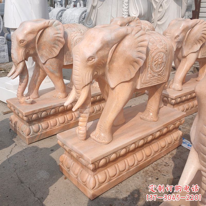 周口中领雕塑:大象雕塑吉祥如意