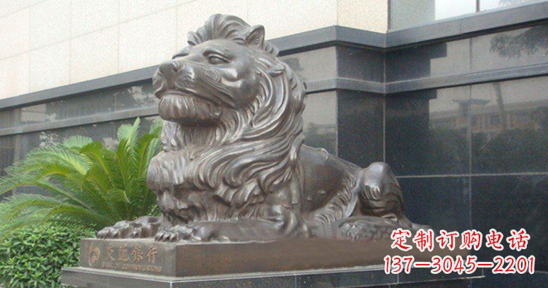 周口中领雕塑-雕刻狮子铜雕定制