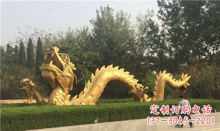 周口中领雕塑:传承传统,铸就精美金龙雕塑