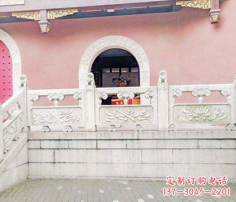 周口中领雕塑:大理石栏板雕塑