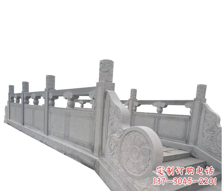 周口景区大理石栏板石雕 (7)