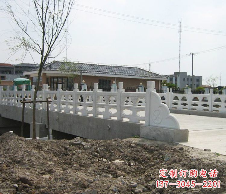 周口景区大理石栏板石雕 (6)