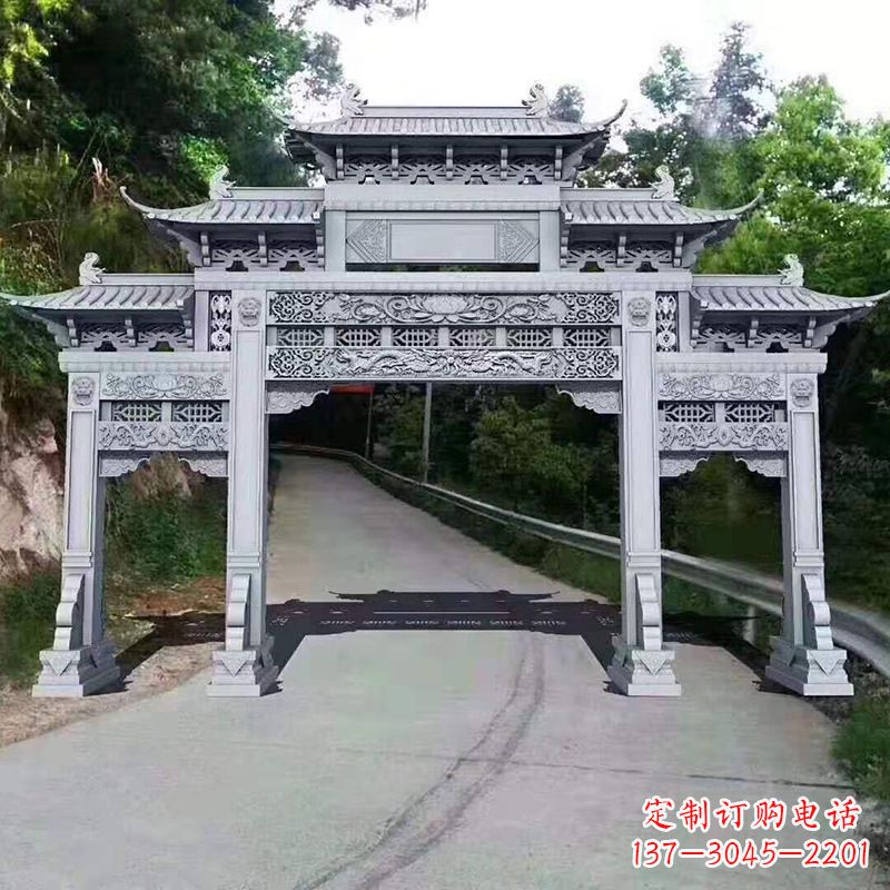 周口专业定制石牌坊雕塑