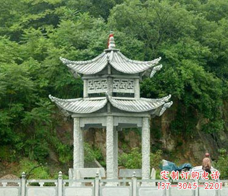 周口中领雕塑|凉亭石雕:让您的景区更加精彩