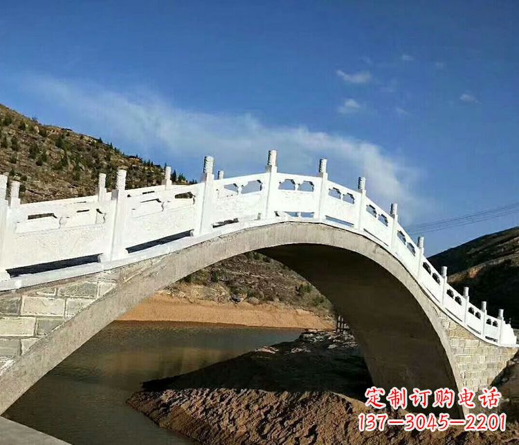 周口卓越之作：汉白玉拱桥雕塑