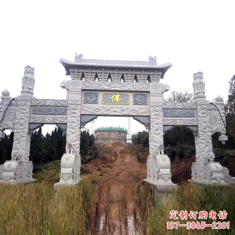 周口景区入口石牌坊雕塑，为您塑造独一无二的精美雕塑