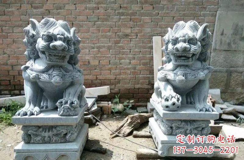 周口中领雕塑狮子雕塑,让您的空间格外有神韵