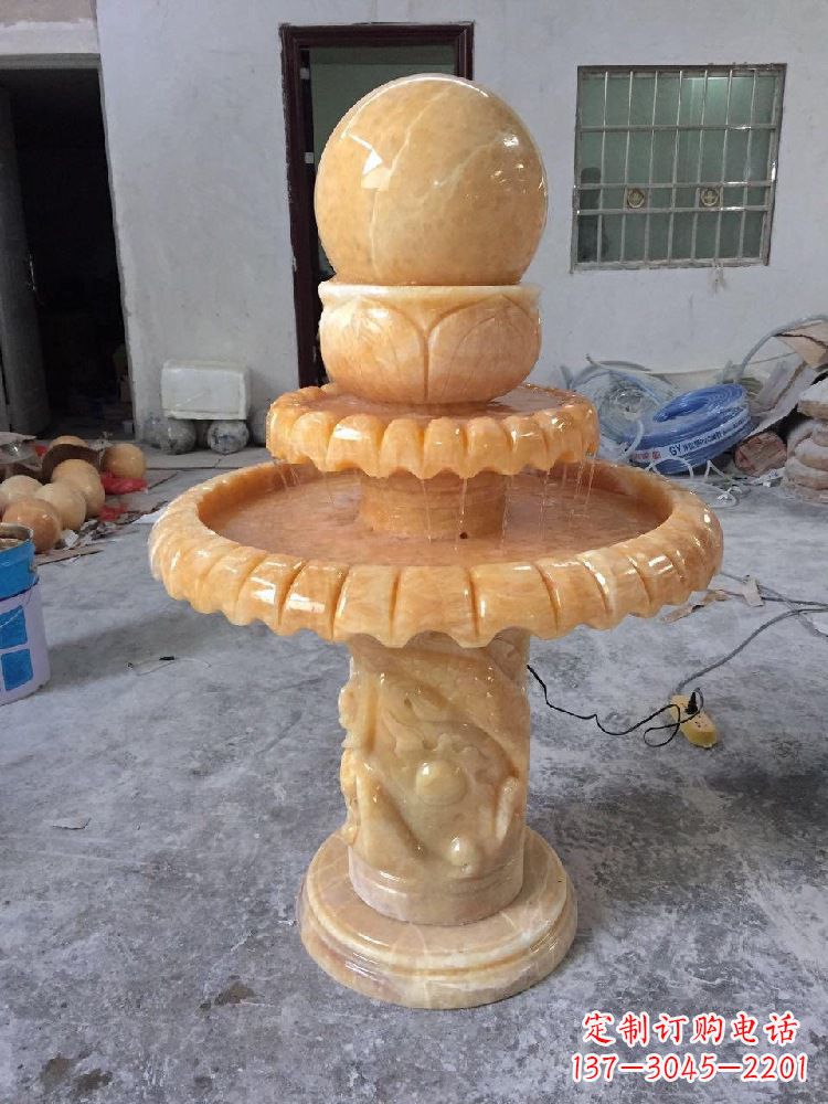 周口品位客厅的福气——风水球雕塑