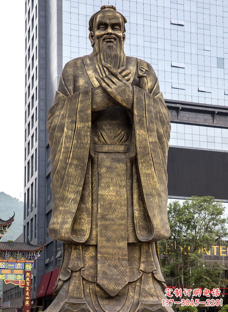 周口传承古代名人铜雕,一件件精美雕塑装点你的生活