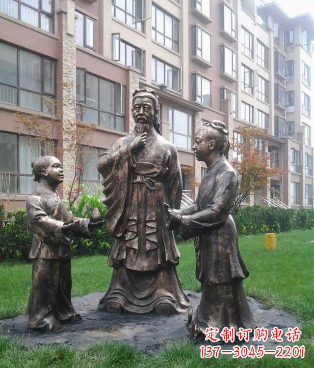 周口中领雕塑:让梨中古代人物雕塑定制服务
