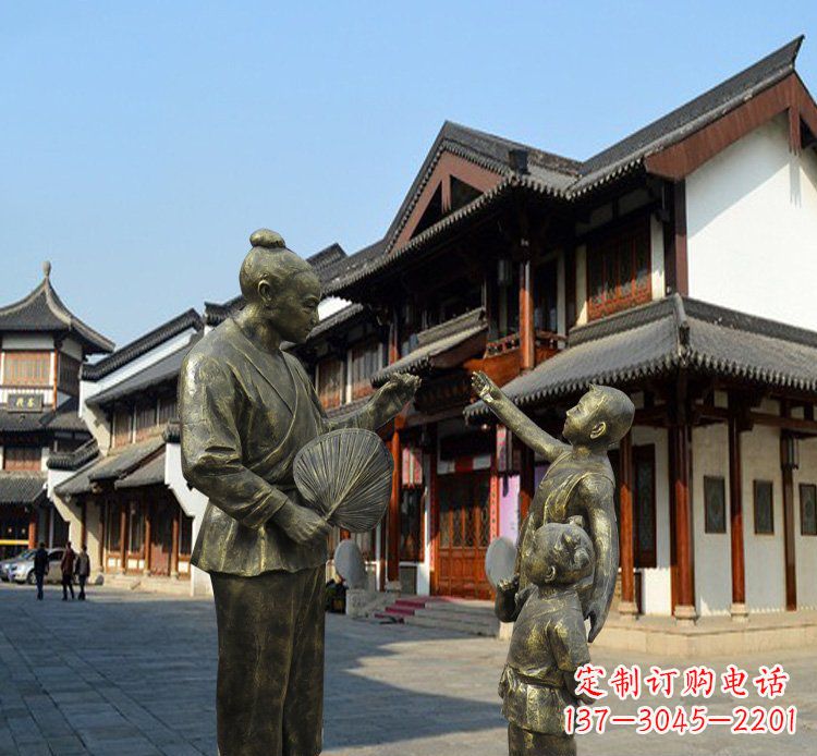 周口精美孔融铜雕,让您体验古朴古典之美