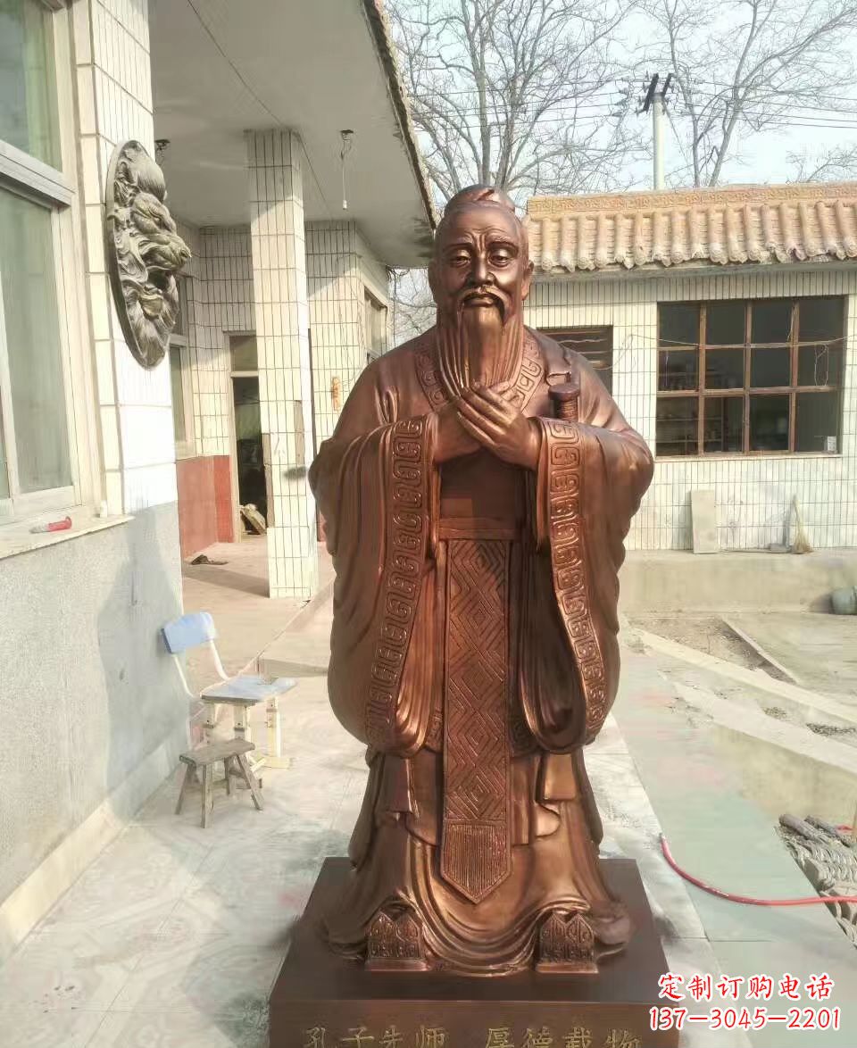周口孔子雕塑 (2)