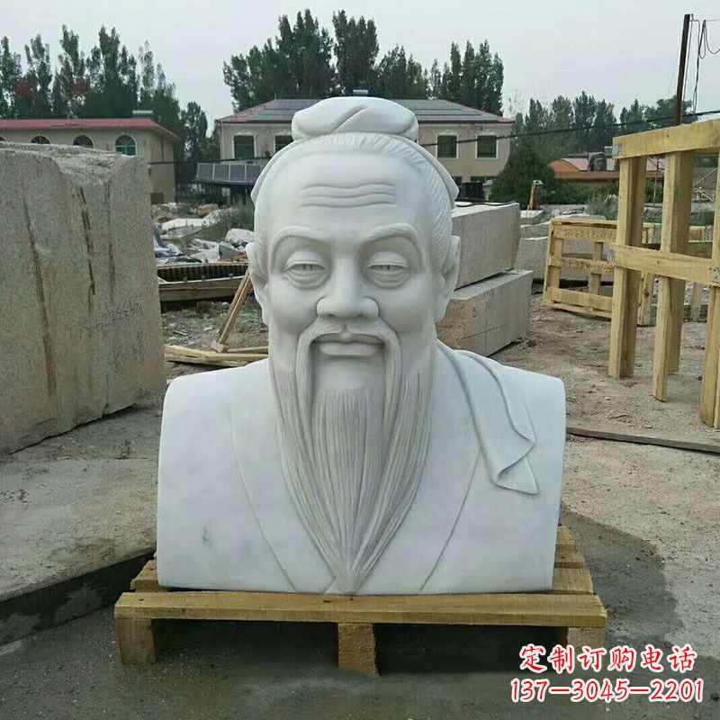 周口孔子雕塑 校园