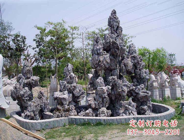周口灵璧石奇石假山