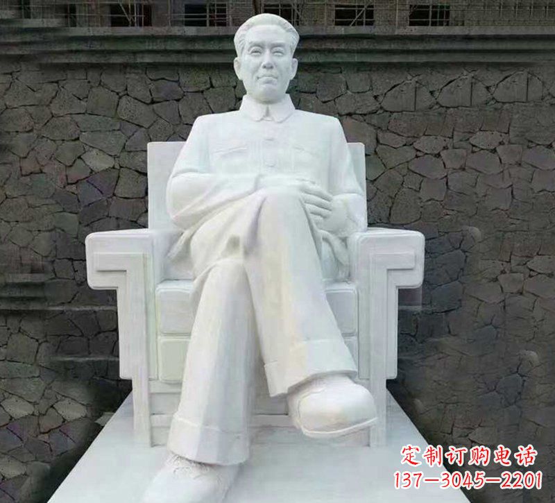 周口刘少奇伟人坐像石雕