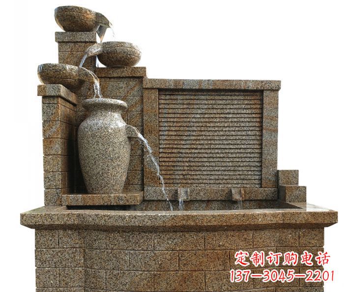 周口中领雕塑专业定制水槽庭院石雕摆件,它们是…