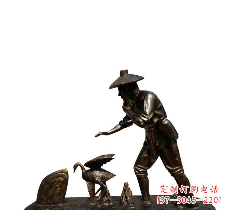 周口精湛工艺,精致鸬鹚雕塑