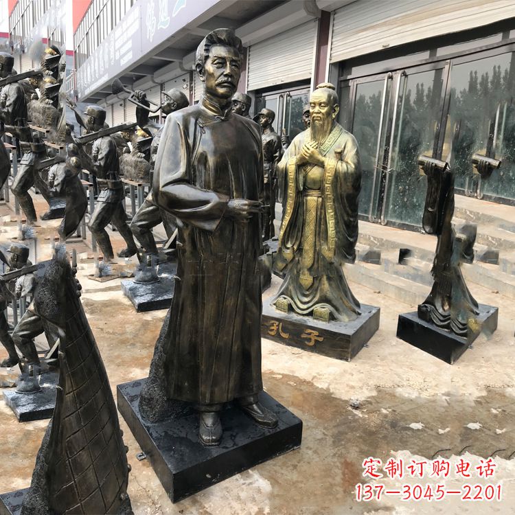 周口打造经典鲁迅雕塑,传承文化精神