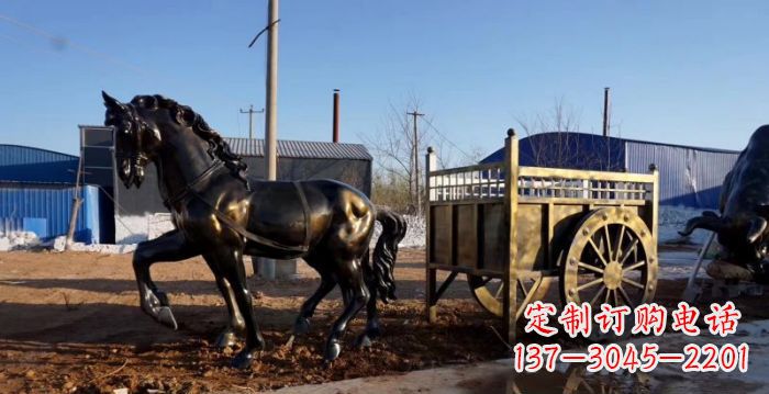 周口华丽复古,名车贵族,精美马车雕塑