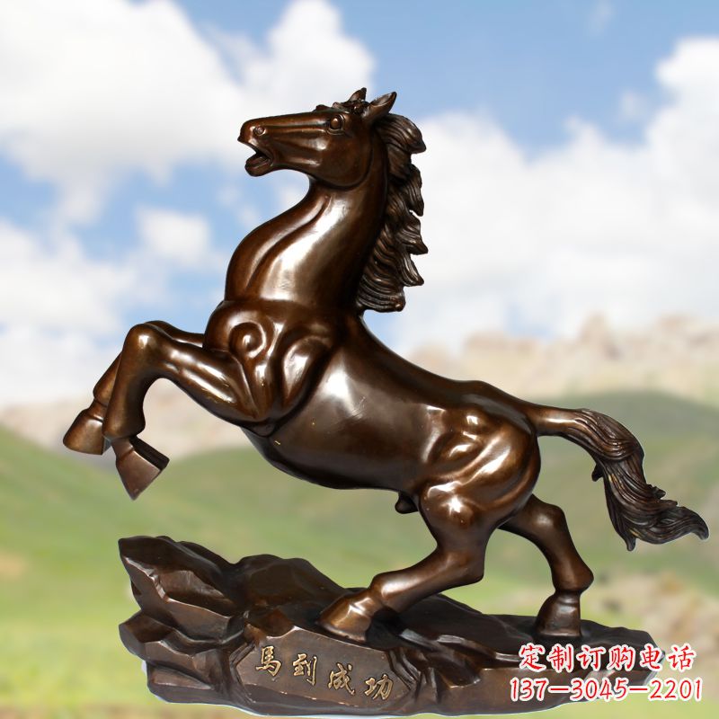 周口马到成功雕塑——传承工艺,走向国际