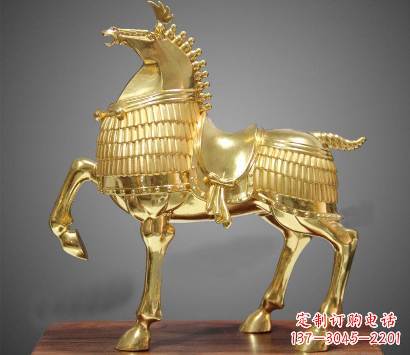 周口马公园动物铜雕 (2)