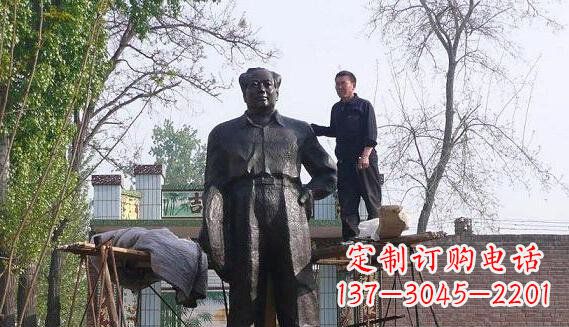 周口荣耀无双，中领雕塑推出毛主席伟人铜雕