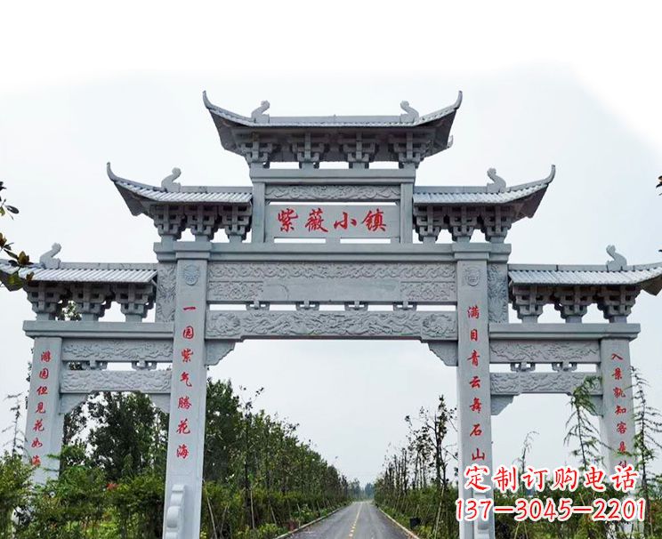 周口中领雕塑牌坊雕塑以其卓越的艺术风格和精湛…