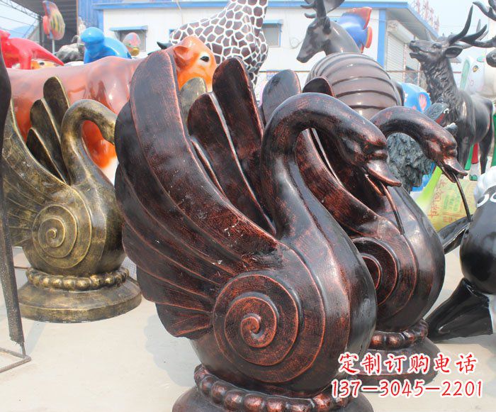 周口以无与伦比的艺术品呈现——中领雕塑天鹅雕塑